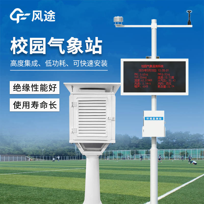 校園小氣象站，打造智慧學校